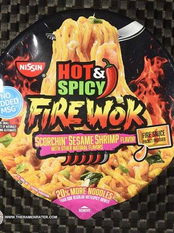 Hot & Spicy Fire Wok Scorchin' Sesame Shrimp