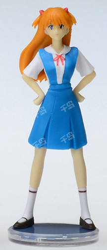 Evangelion Battlefields Gaming Figure Season 01 惣流·明日香·兰格雷 School Uniform