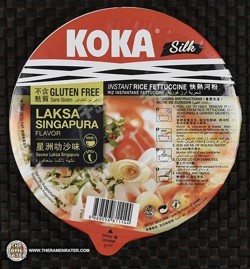 Silk Laksa Singapura Instant Rice Fettucine