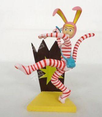 Popee the Performer Trading Figure 罂粟 Popee Knife Throwing