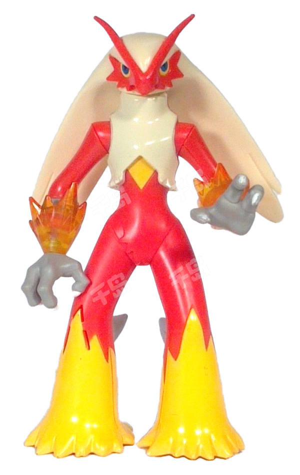 Jakks x Pokémon Jakks x Pokémon Battle Frontier Series Light-Up Figure Pokémon Deluxe Electronic Sound Figure 火焰鸡