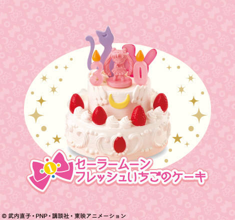 Bishoujo Senshi Sailor Moon Crystal Birthday Cake 露娜 水手月亮 