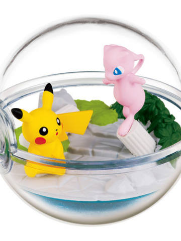 Pocket Monsters Terrarium Collection - Together with Pikachu 梦幻 皮卡丘 Remains