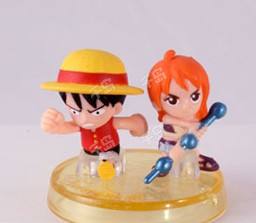 One Piece Collection Pirate Crew Heroes 蒙奇·D·路飞 娜美 Secret