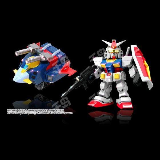 SD Gundam Action Figure G-战斗机 RX-78-2 高达