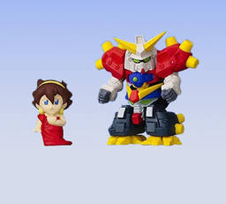 SD Gundam full color JDG-00X 恶魔高达 深村玲 SD Gundam full color DX #02