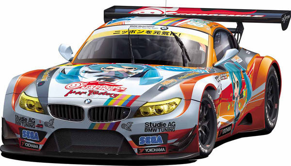 Itasha 初音未来 BMW Z4 GT3 - Round 1 (Okayama)