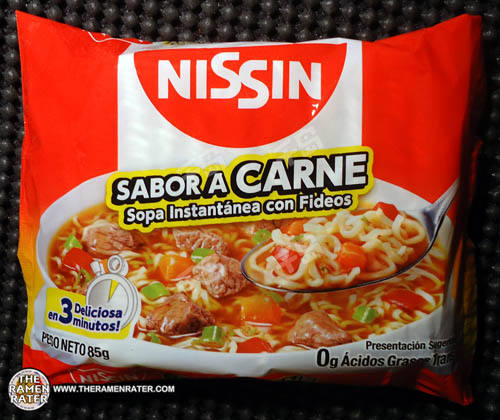 Sabor A Carne Sopa Instantánea Con Fideos