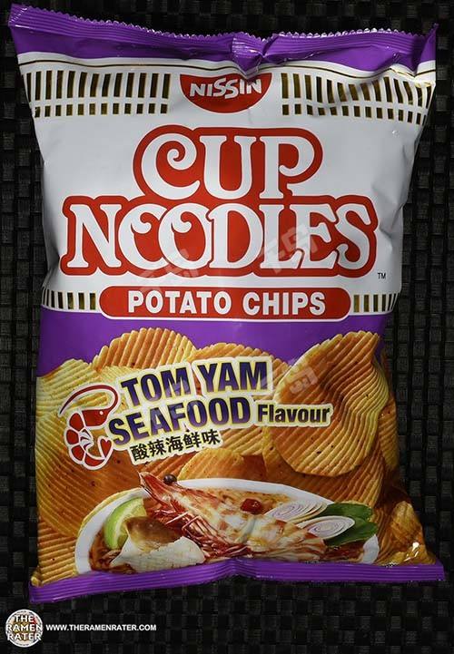 Cup Noodles Potato Chips Tom Yam Seafood Flavour