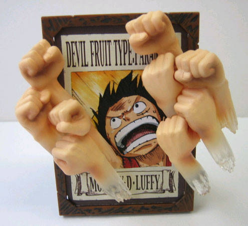 One Piece Frame Collection The Power of Devil Fruit 蒙奇·D·路飞