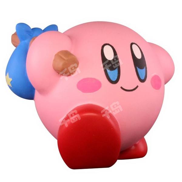 Hoshi no Kirby Manmaru Sofubi Figure 4 卡比