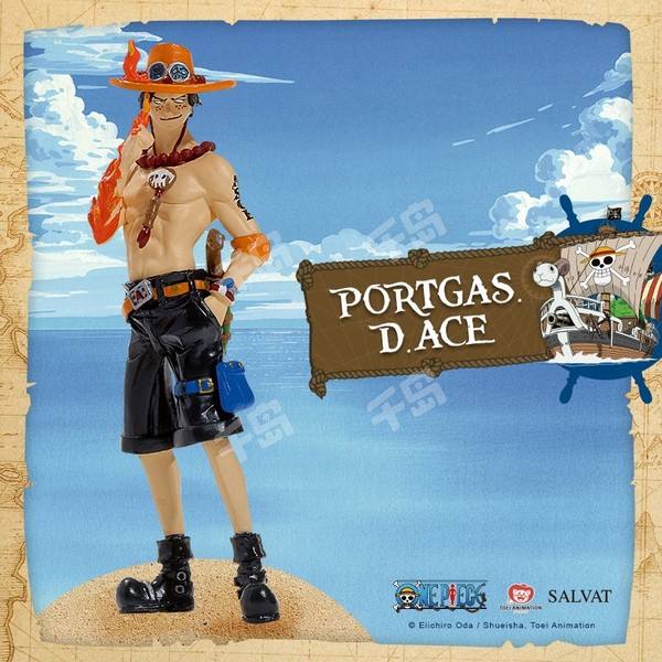 Official One Piece Miniatures Collection 波特卡斯·D·艾斯