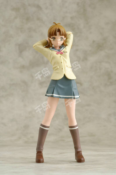 Idolmaster Xenoglossia Collection Figure 菊地真 School Uniform Ver.