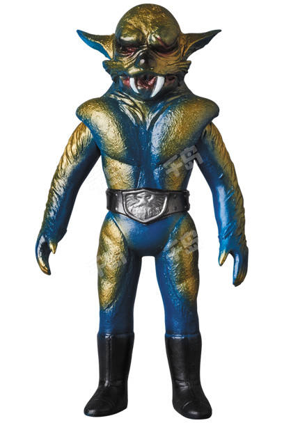 Toei Retro Sofubi Collection 黄金狼男 Middle Size