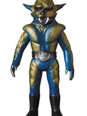 Toei Retro Sofubi Collection 黄金狼男 Middle Size