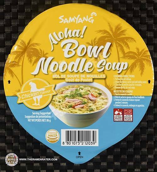 Aloha Bowl Noodle Soup Chicken Flavor