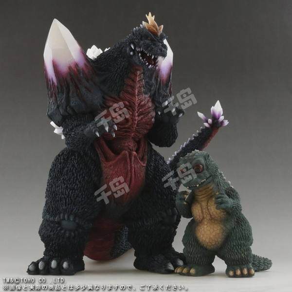 Toho Daikaiju Series 哥斯拉初级 太空哥斯拉 Shaunenrick Limited Edition