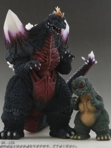 Toho Daikaiju Series 哥斯拉初级 太空哥斯拉 Shaunenrick Limited Edition