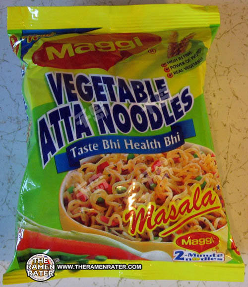 Vegetable Atta Noodles Masala