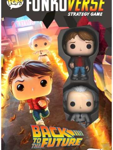 Funkoverse Strategy Game: Back to the Future 100 – Marty McFly & Doc Brown