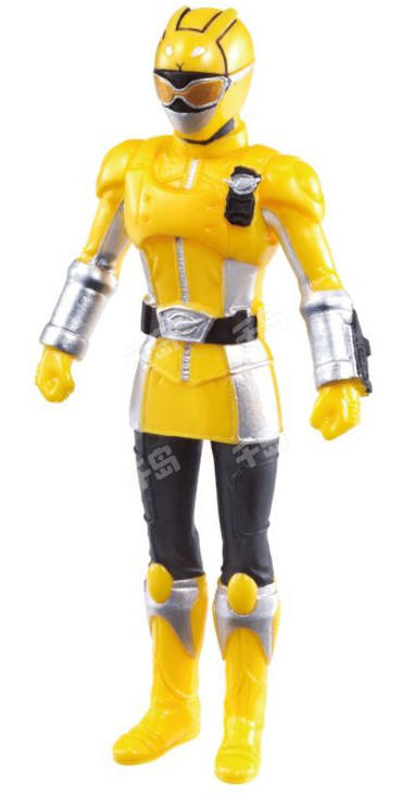 Sofubi Hero Yellow Buster Powered Custom