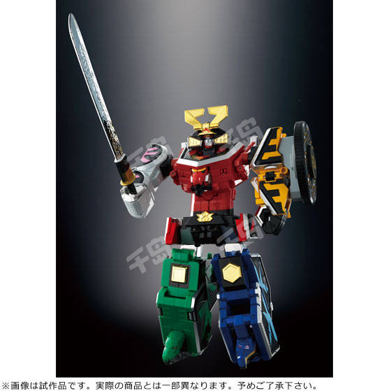 Chogokin Super Sentai Artisan 辛肯奥 Samurai Gattai DX