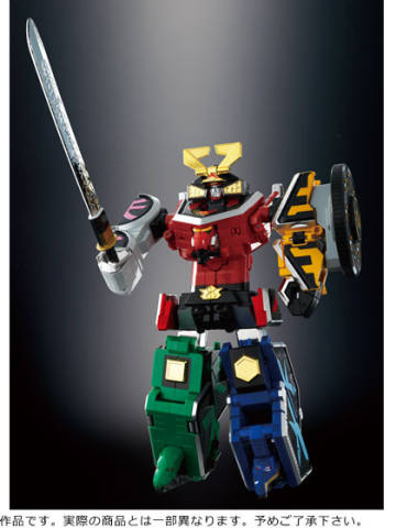 Chogokin Super Sentai Artisan 辛肯奥 Samurai Gattai DX