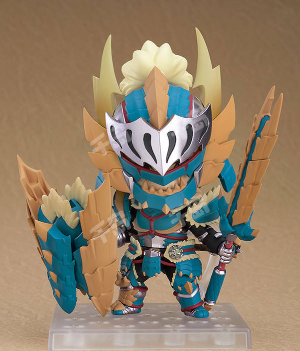 粘土人 #1421 猎人 Male Zinogre Alpha Armor Ver.