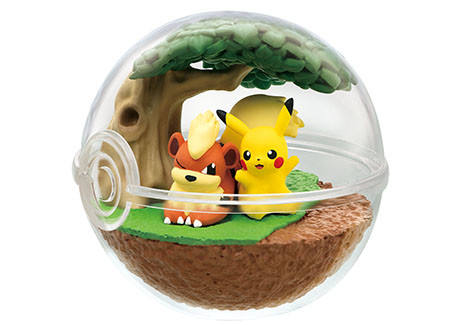 Pocket Monsters Terrarium Collection 7 卡蒂狗 皮卡丘