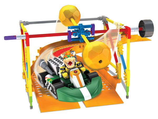 K'NEX Mario Kart Building Set 大魔王库巴 基拉 Bowser vs Fireballs