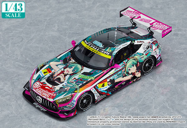 Itasha 初音未来 AMG 2020 SUPER GT冈山测试 ver.