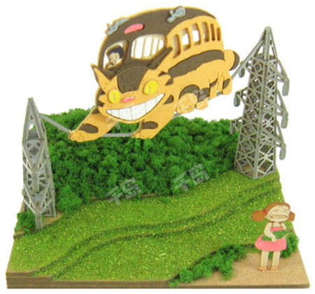 Miniatuart Kit Studio Ghibli Mini 草壁梅 草壁皋月 猫巴士 