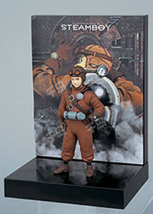 Steamboy Toru-toru Panel figure 詹姆斯·雷·史提姆 飞行服