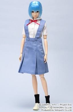 GAINAX Girls  Momoko Doll 绫波丽