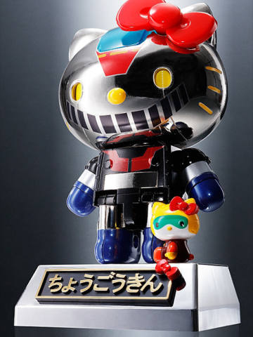 Hello Kitty Mazinger Z color