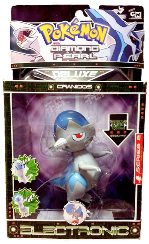 Jakks x Pokémon Light-Up Figure Pokémon Deluxe Electronic Sound Figure 头盖龙