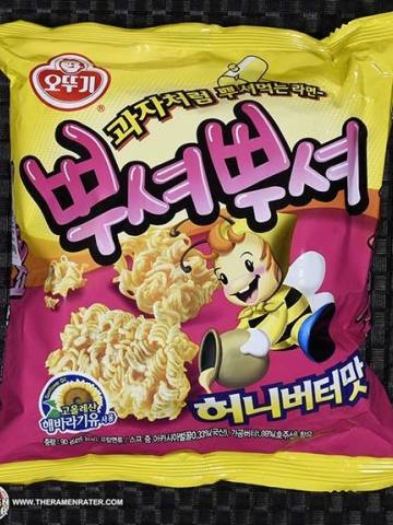 Ppushu Ppushu Noodle Snack Honey Butter