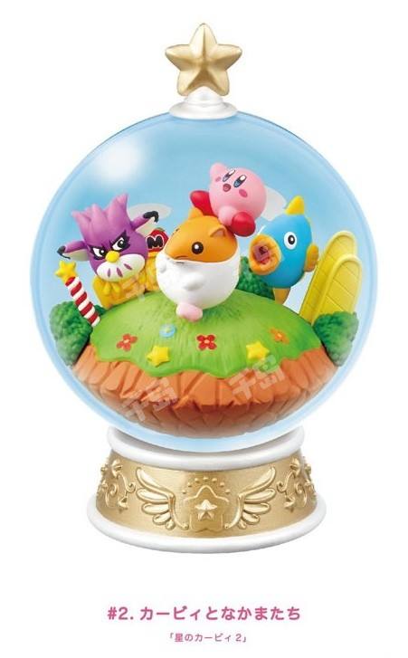 Hoshi no Kirby Terrarium Collection Super DX 空 海恩 卡比 陆库 Kirby with Friends