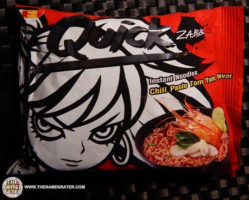 Quick Zabb Chili Paste Tom Yum Flavour Instant Noodles