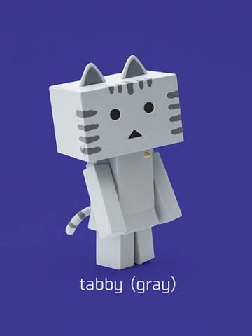 Nyanboard Figure Collection 2 阿楞 Tabby(gray)