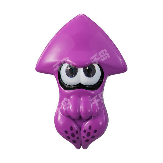 Splatoon 2 Squid Curling Mascot 墨灵 Neon Purple