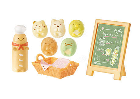 Sumikko Gurashi Bakery ふろしき 猫  企鹅 白熊 蜥蜴（本物） 炸猪排 