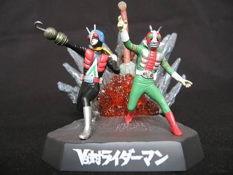 Meikan Series Rider Action Battle Selection 假面骑士 V3 骑士人