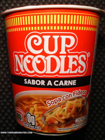 Cup Noodles Sabor A Carne Sopa Con Fideos