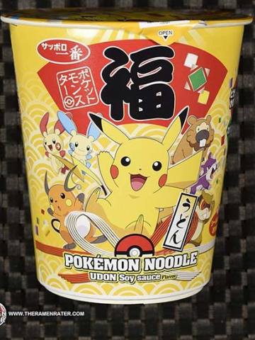 Pokemon Noodle Udon Soy Sauce