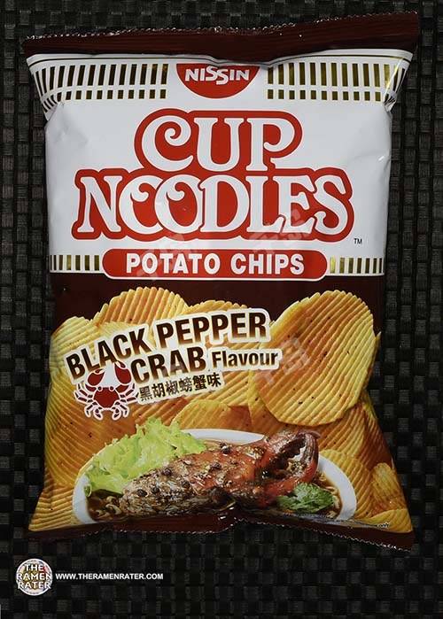 Cup Noodles Potato Chips Black Pepper Crab Flavour