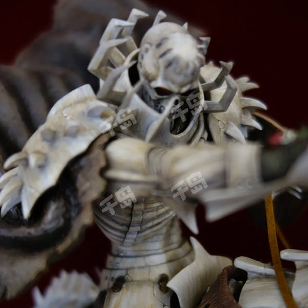 骷髅骑士 No.490 Skull Knight 2019 White Skeleton version- Limited Edition I(with attachment of Senma Soldier )