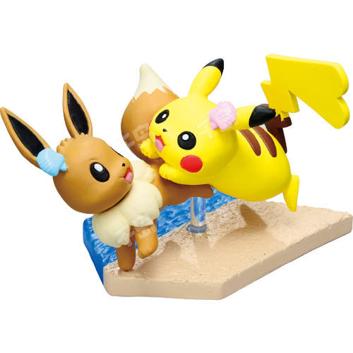 Atsumare! Pikachu Seaside 伊布 皮卡丘 Run