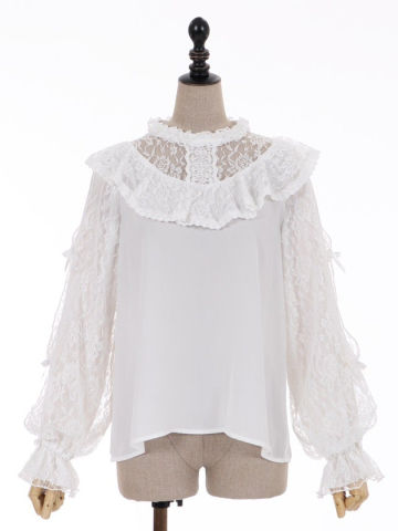 Kawaii - Vintage Chiffon Blouse