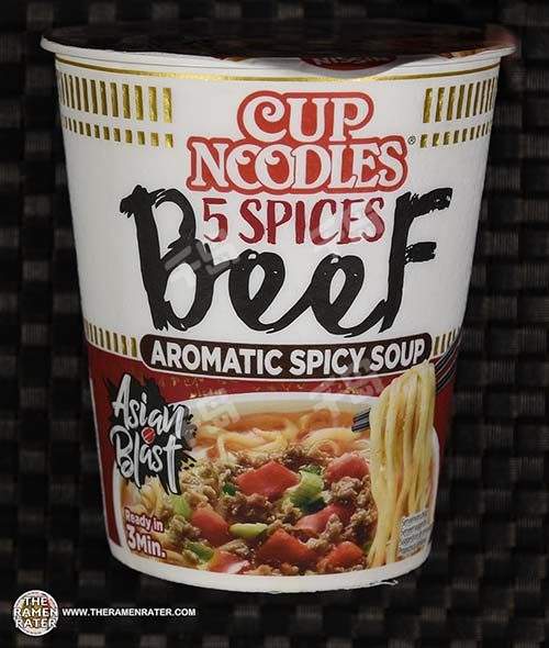 Nissin Cup Noodles 5 Spices Beef